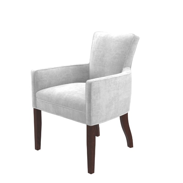 Flora Upholstered wood Senior Hospitality Commercial Restaurant Lounge Hotel dining arm chair